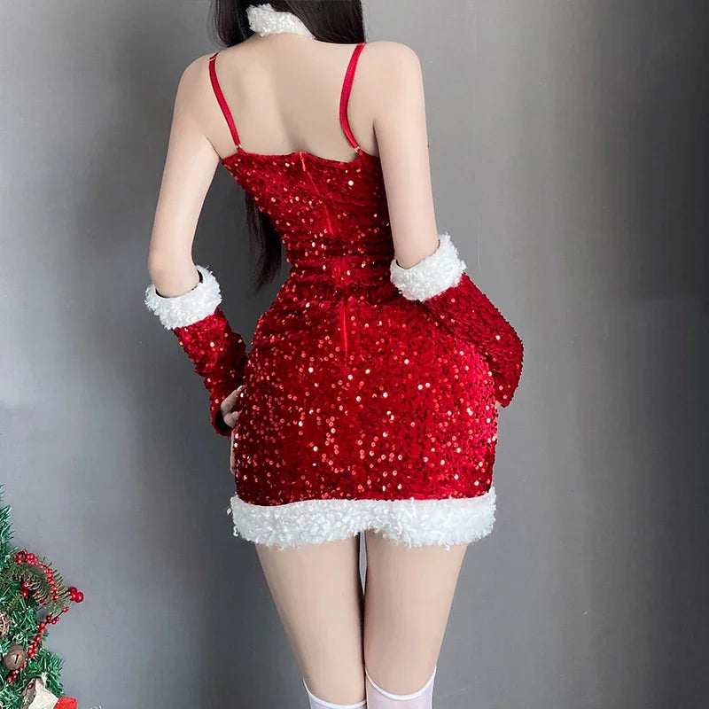 Christmas Lingerie Dress